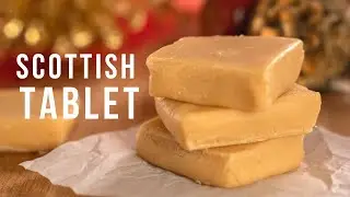 QUICK & EASY Scottish Tablet | No Baking