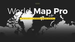 World Map Pro / MOGRT / Premiere Pro