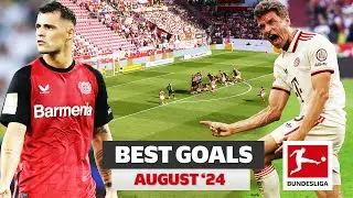 BEST GOALS in August 🔥 Xhaka, Müller, Openda or…?