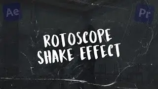 Easy Rotoscope Tutorial in After Effects + Drag & Drop Shakes in Premerie Pro