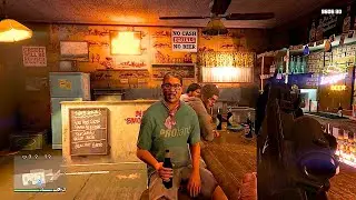 GTA 5 - Trevor Blaine County Bar Shootout, Police Chase, Wanted Escape