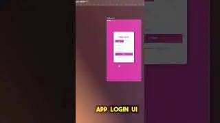 App Login UI Design in Photoshop #shorts