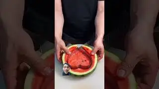 semangka lope lope🤗⁉️ #watermeloncarving #watermelon #fruit #food #fruitcarvingwatermelon