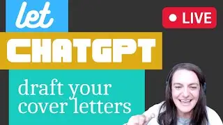 How to Draft Cover Letters with ChatGPT | Apple Interviews | Multi Job Searches | Tech Layoffs 2023