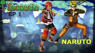 Terraria ps4 lets play ep1 Naruto!!!!!!!!