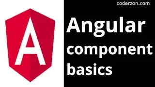 Angular tutorial -  Component basics