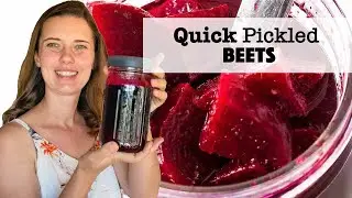 Quick Pickled Beets with Instant Pot beets