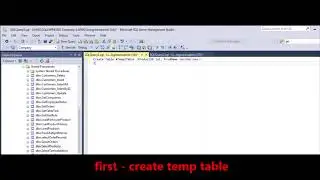 MSSQL -  Insert results from stored procedure into temp table