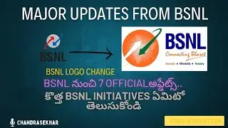 BSNL 2024: Unveiling the New Logo & 7 Transformative Steps! | Explained in telugu