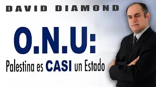 DAVID DIAMOND🚨LA ONU CASI RECONOCE PALESTINA Y PREMIA AL TERRORISMO⚠️CASI DESTRUYEN EL ALTAR DE DIOS
