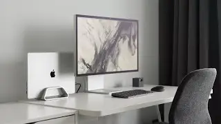 My Hybrid Mac/PC Desk Setup Tour