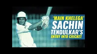 The Legend of Cricket Sachin Tendulkar's 'Main Khelega' Moment