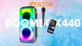 Fenton BoomBox440 LED Party Speaker