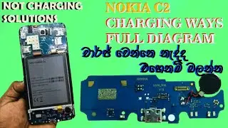 Nokia C2 Not charging solutions|nokia c2 charging ways|nokia TA1204 Charging diagram|