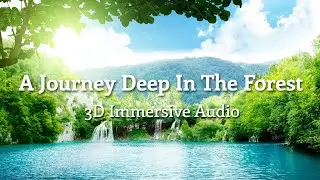 🎧 A Journey Deep In The Forest • 3D 360° Immersive Meditation Music & Nature Sounds, 8D Audio 🎧