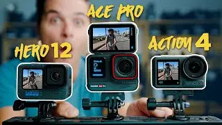 Insta360 Ace Pro vs. GoPro Hero 12 vs. DJI Action 4 - THE NEW KING???