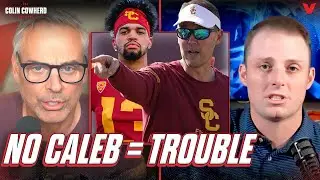 USC is in for a TOUGH season without Caleb Williams | Colin Cowherd College Football