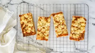 Salted Caramel Butter Bars | Small Batch | Feeds 2- 4 people