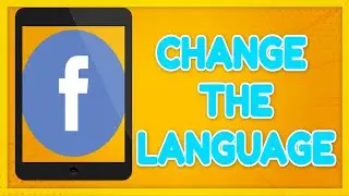 how to change the language on facebook