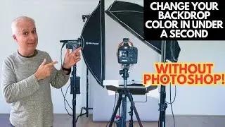 Change your backdrop color in under a second in camera