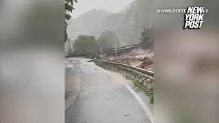 Typhoon Lan makes landfall in Japan, causes rivers to overflow