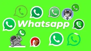 Animated Whatsapp GIF Green Screen Pack (Free Download)