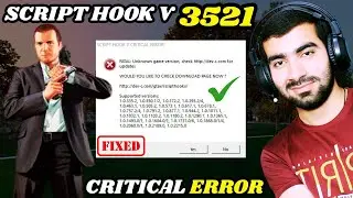 HOW TO FIX SCRIPT HOOK V CRITICAL ERROR IN GTA 5 | SCRIPT HOOK V CRITICAL ERROR GTA 5 | KHAAS GAMER