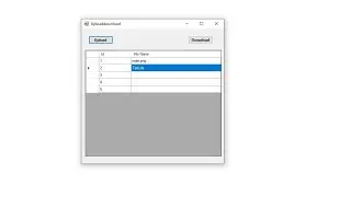 How to upload and download the documents in Datagridview -Vb.net 