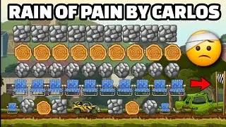 🤕RAIN OF PAIN MAP BY SN|CARLOS IN COMMUNITY SHOWCASE - Hill Climb Racing 2