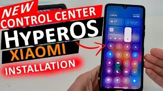 Xiaomi New Control Center Update MIUI 15 🔥 HyperOS Control Center