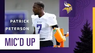 Patrick Peterson Micd Up at OTA Practice | Minnesota Vikings