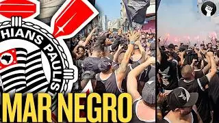 A CAMINHADA DOS GAVIÕES DA FIEL EM HOMENAGEM AO ANIVERSÁRIO DO CORINTHIANS DE 114 ANOS