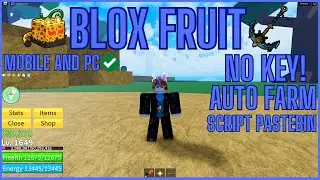 BLOX FRUITS Script Pastebin 2024 | AUTOFARM | NO KEY | BEST SCRIPT