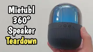 Mietubl 360° Dome Bluetooth Speaker TEARDOWN