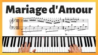 Mariage d'Amour - Paul de Senneville | Piano Tutorial