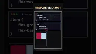 How to Create a Responsive Layout Using CSS #htmlfullcourse #coding #python #programming #javascript