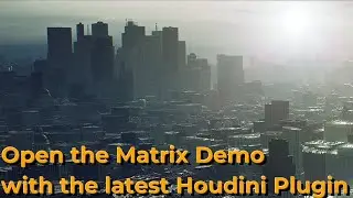 How to open the city sample Project with the latest versions of Houdini