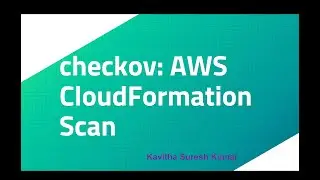 checkov: AWS CloudFormation Scan