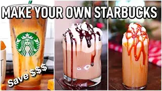 Making Starbucks Coffee Drinks at Home - Save Money!