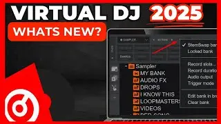 Virtual DJ 2025 is Here: Master the New StemSwap Sampler Feature! (Virtual DJ tutorials)