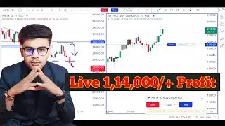 Live Option TRADING with 