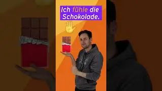 Mit allen fünf Sinnen: 👀👃✋👂👅 #deutschlernen #learngerman #shorts