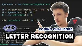 Coding Challenge #1 | PHP OCR / Text Recognition | Part 1: Letter Recognition