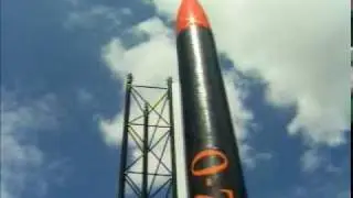 Ozone O-motor High Power Rocket Flight and Green Flame P-motor Static Firing