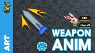 Create and Animate a Simple Sword in Godot 3