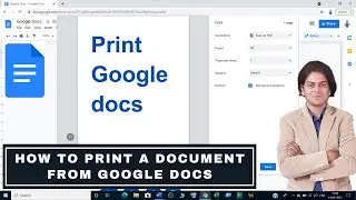 How to print a document from Google Docs | How to print in google docs