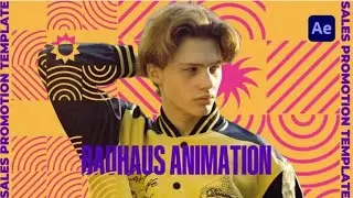 Bauhaus Colorful Intro After Effects Template