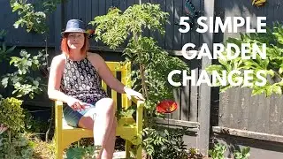 5 Garden Changes For The Better 🌴🌸💛😊