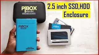 Pibox 2.5 inch Hard Drive Enclosure SSD Enclosure Unboxing Review.