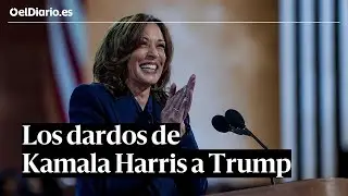 DISCURSO KAMALA HARRIS | Los dardos contra TRUMP: "Es un hombre poco serio"